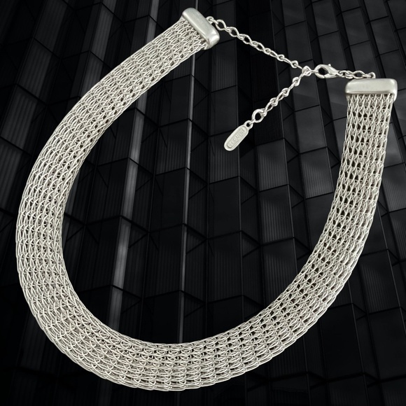 💖 Striking Ben-Amun Mesh Choker 💖 - Picture 1 of 2
